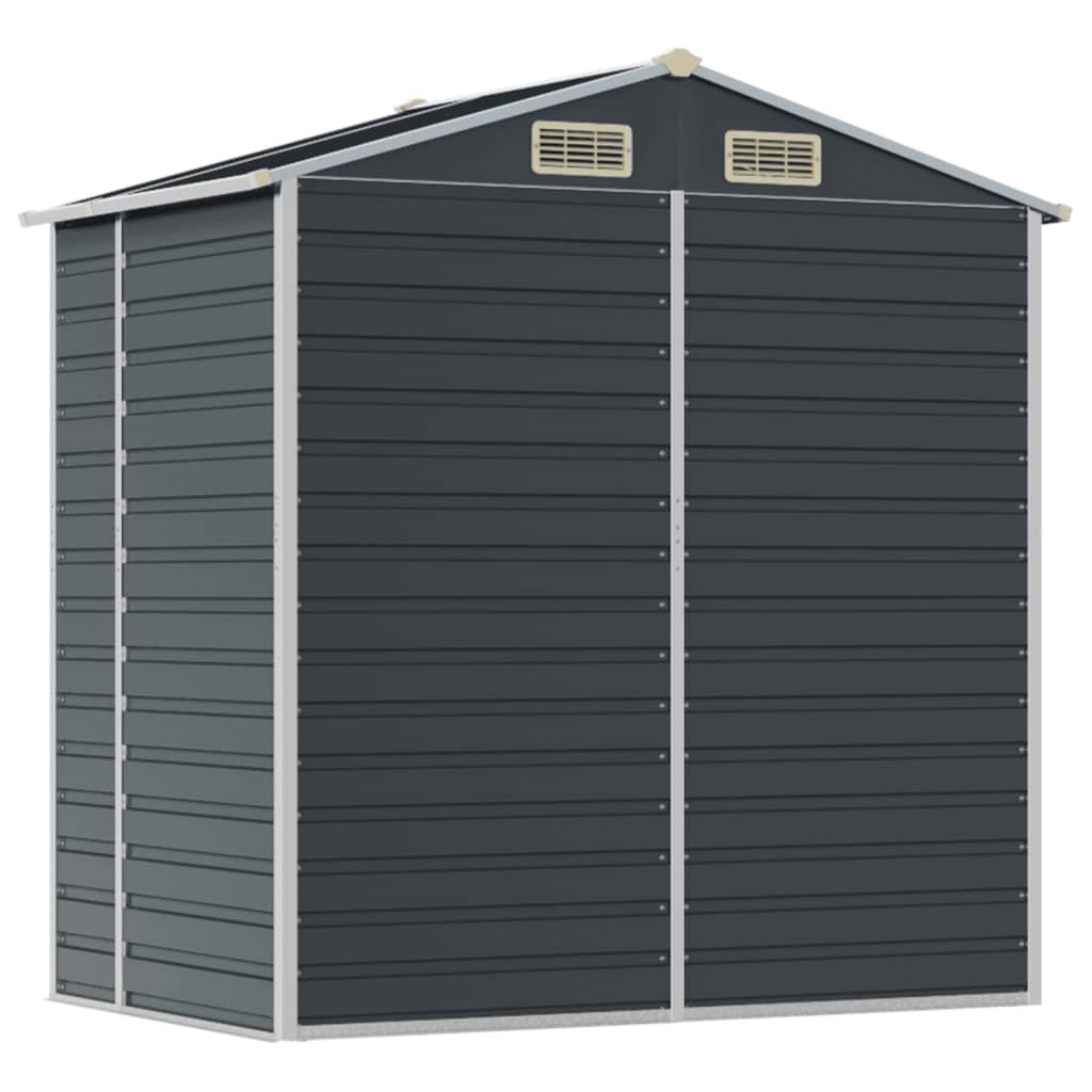 Garden Shed Anthracite 75.2x51.2x78 Galvanized Steel