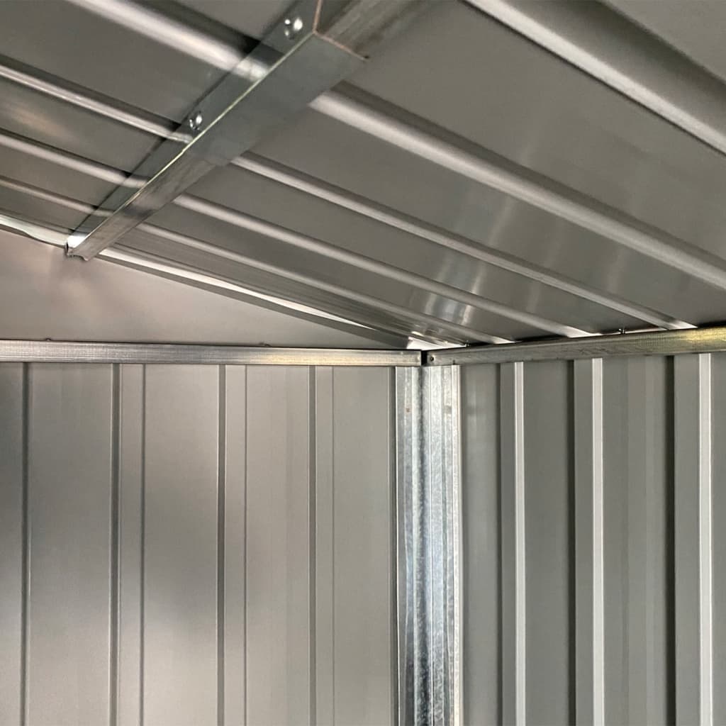 Garden Shed Anthracite 75.2x51.2x78 Galvanized Steel