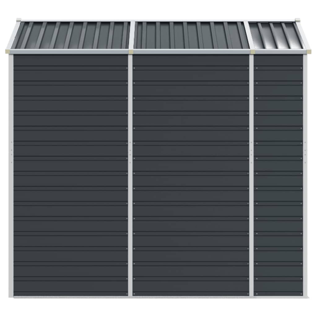 Garden Shed Anthracite 75.2x84.6x78 Galvanized Steel