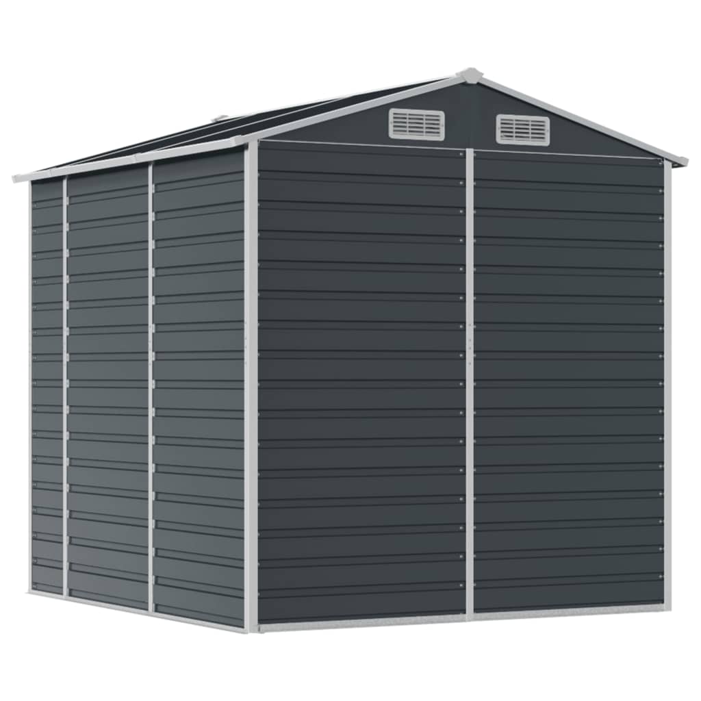 Garden Shed Anthracite 75.2x84.6x78 Galvanized Steel