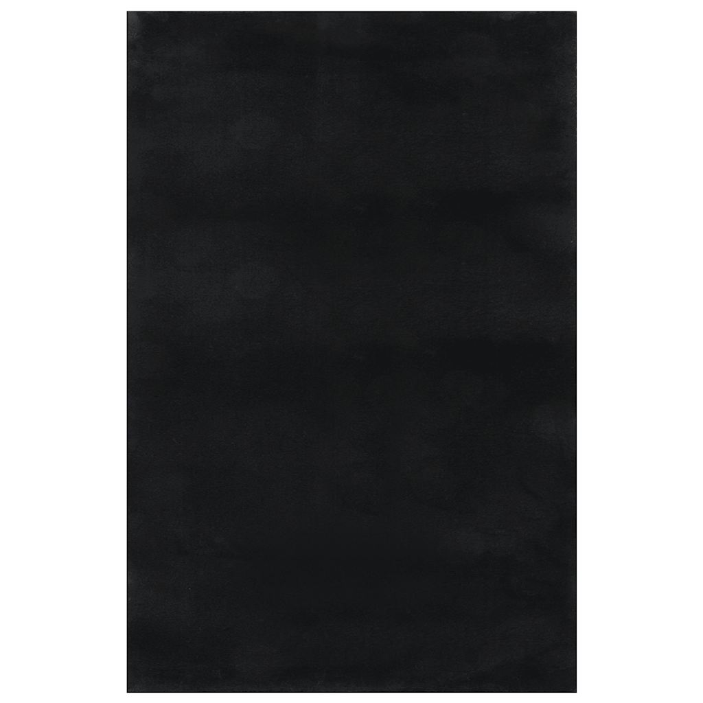 Shaggy Rug Black 8'x11' Polyester