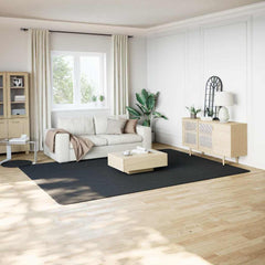 Shaggy Rug Black 8'x11' Polyester