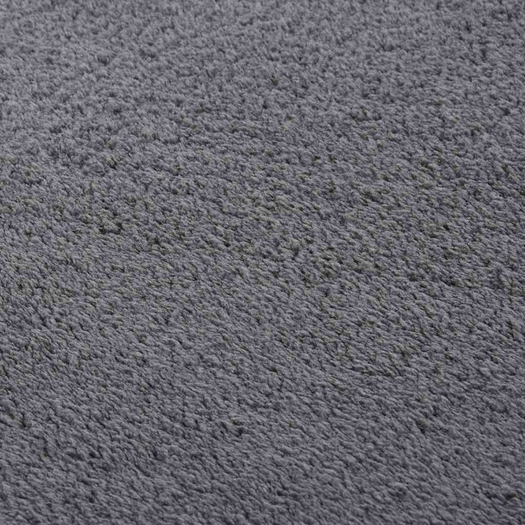 Shaggy Rug Anthracite 8'x10' Polyester