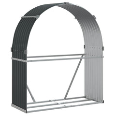 Log Holder Anthracite 47.2x17.7x55.1 Galvanized Steel