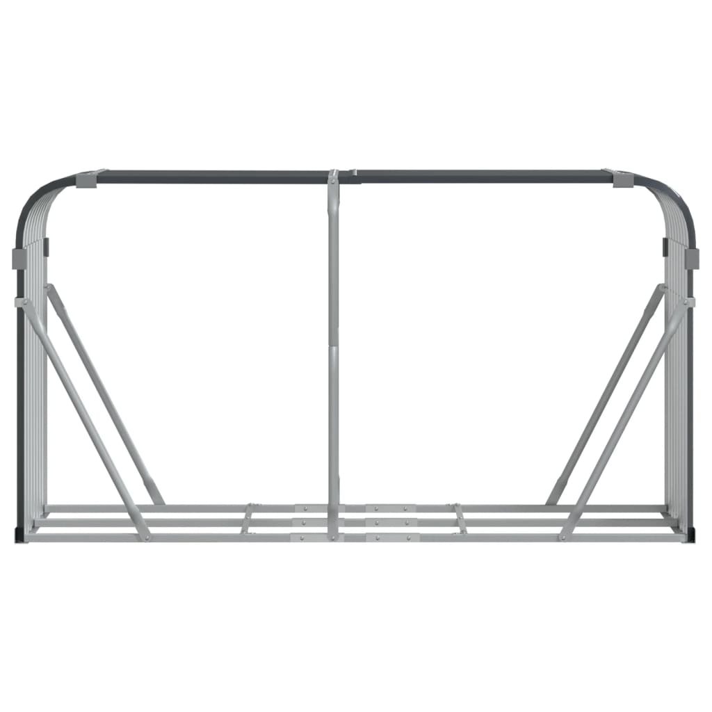 Log Holder Anthracite 70.9x17.7x39.4 Galvanized Steel