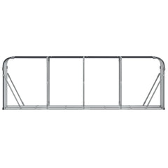 Log Holder Anthracite 118.1x17.7x39.4 Galvanized Steel