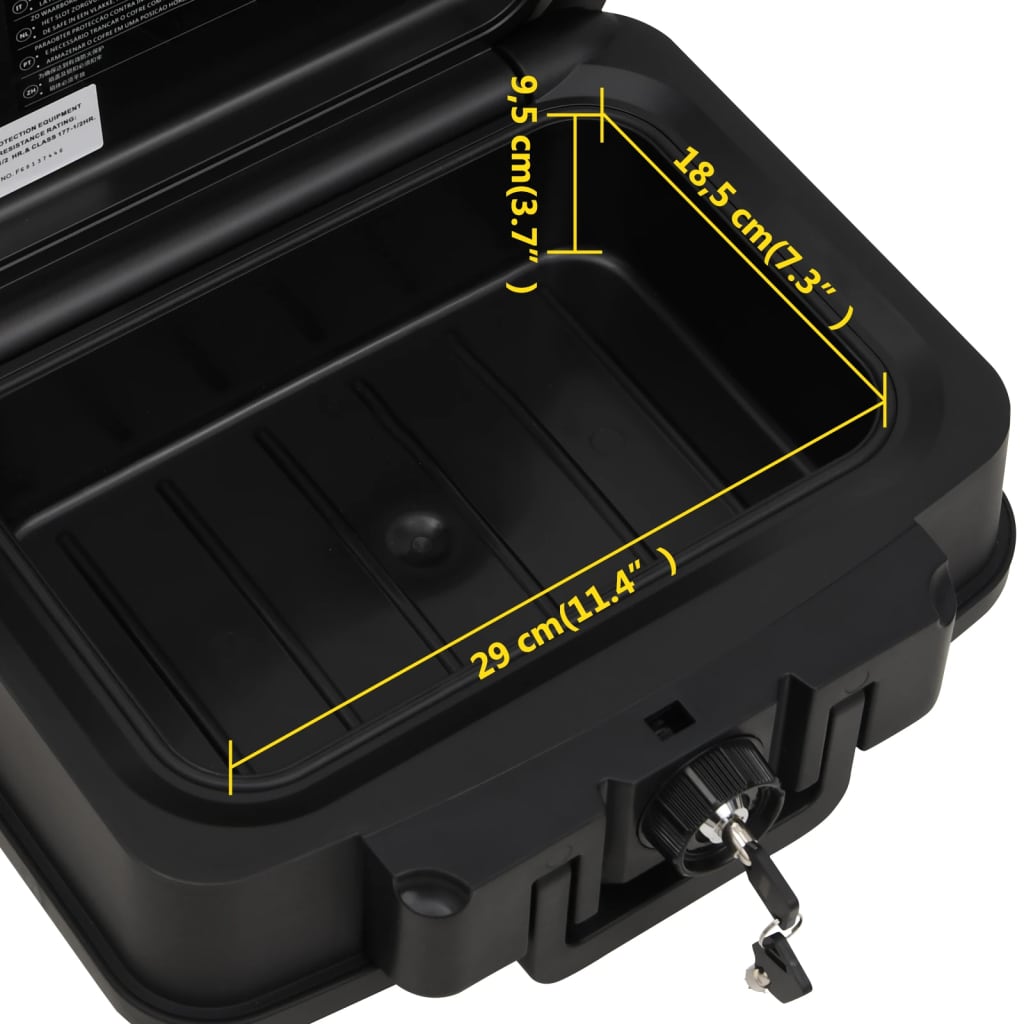 Safe Box Black 15x12.8x6.5