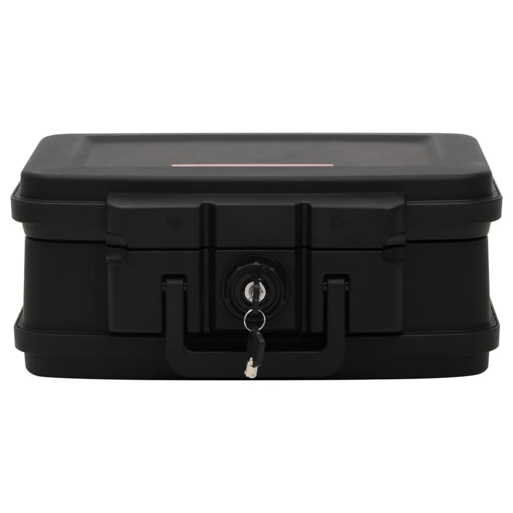 Safe Box Black 15x12.8x6.5