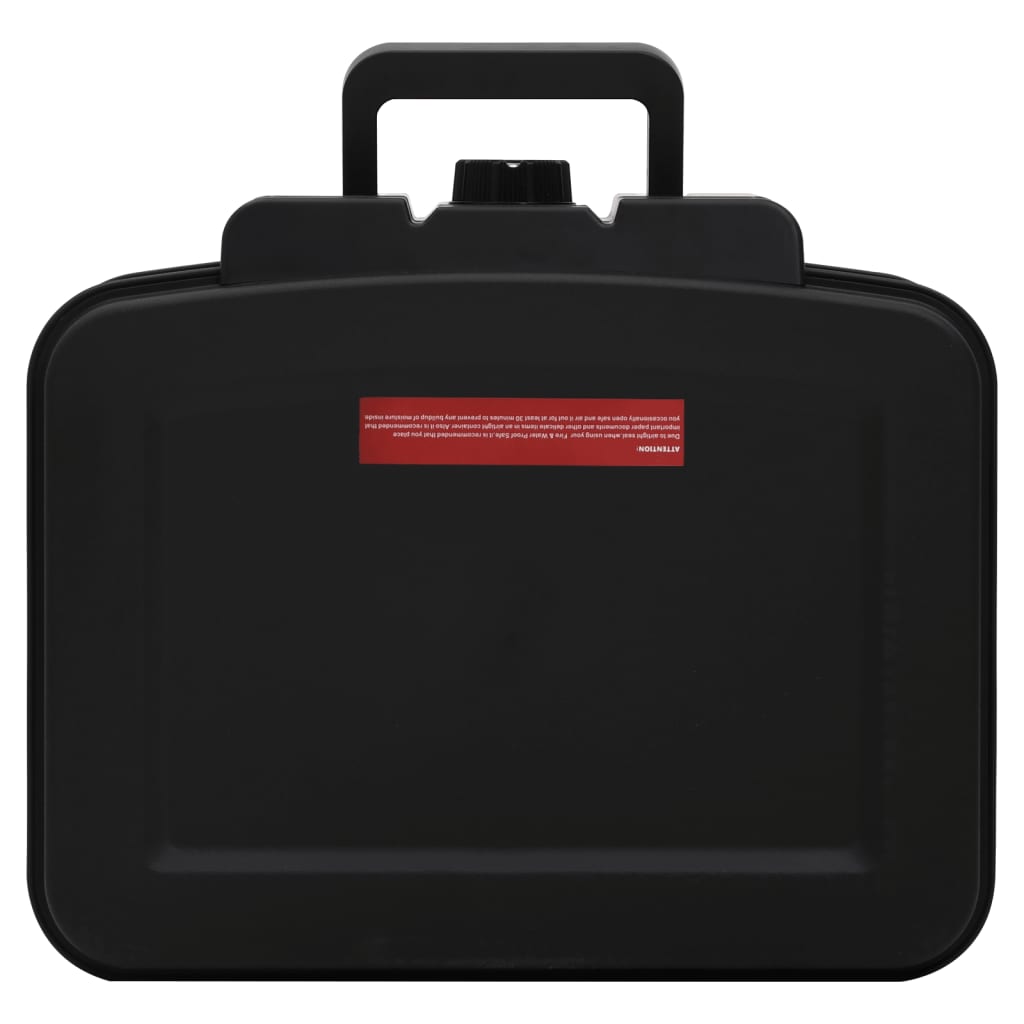 Safe Box Black 15x12.8x6.5