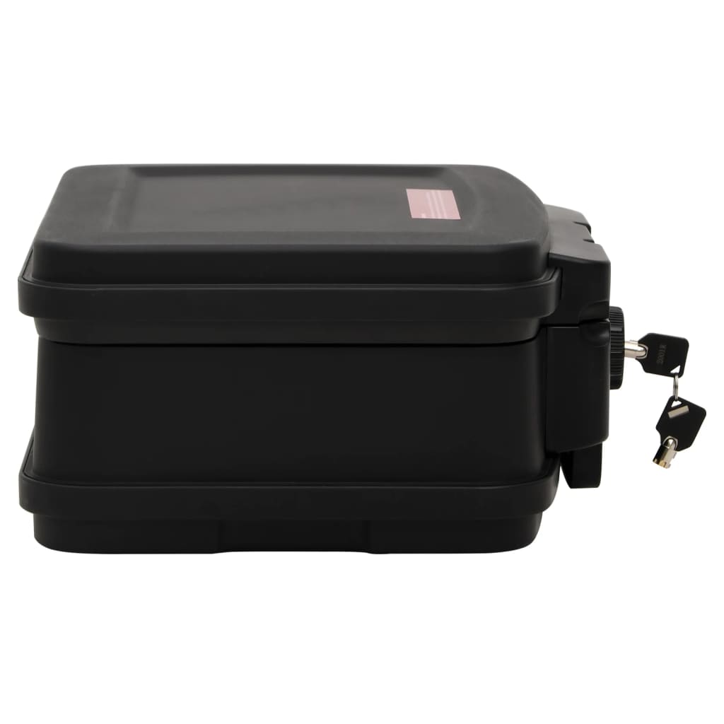 Safe Box Black 15x12.8x6.5