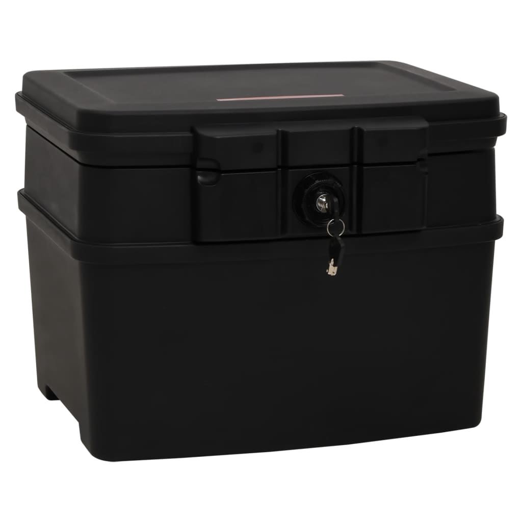 Safe Box Black 17.3x14.6x13.4