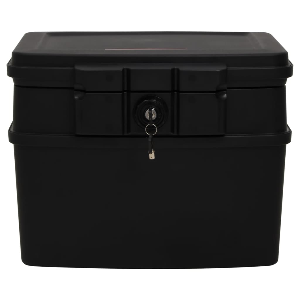 Safe Box Black 17.3x14.6x13.4