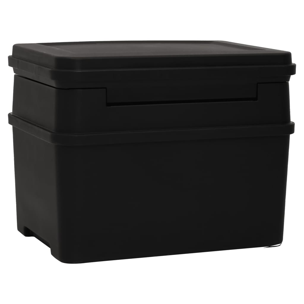 Safe Box Black 17.3x14.6x13.4