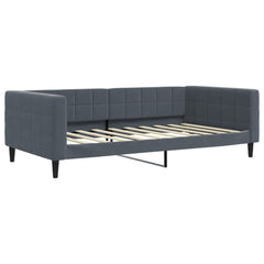 Day Bed without Mattress Dark Gray 39.4x74.8 Velvet
