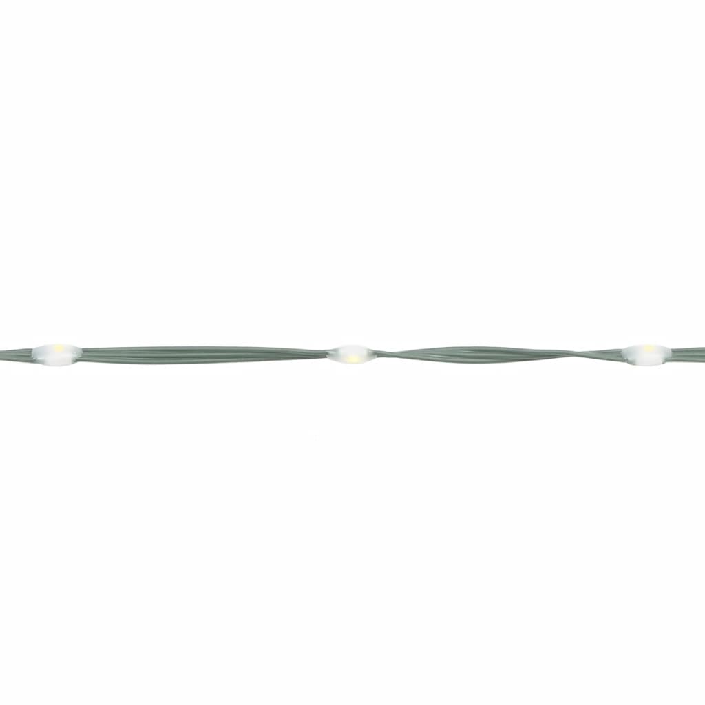 A 196.9-inch tall LED Christmas tree with 1554 blue lights.