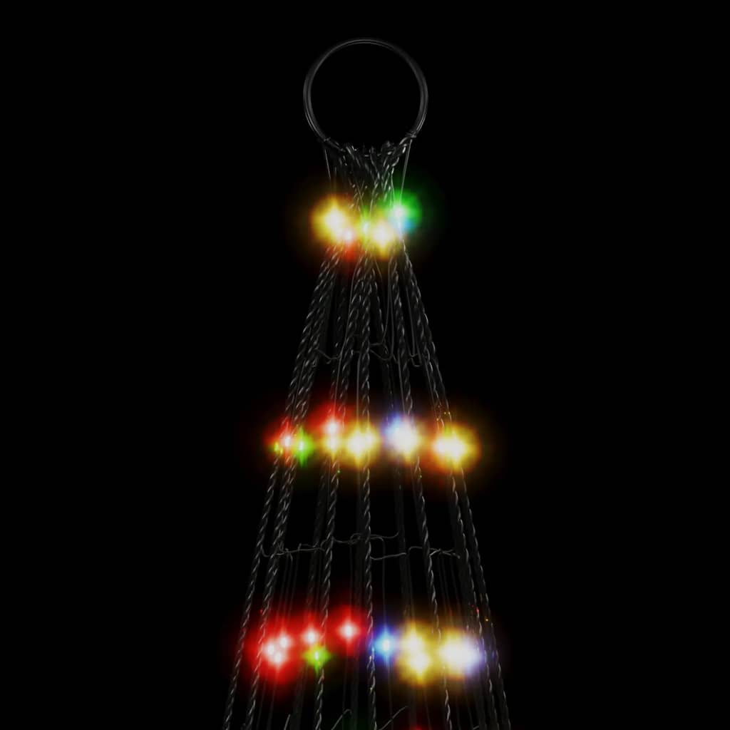 Tall Bostome LED Christmas tree with 1554 colorful lights and multiple lighting effects