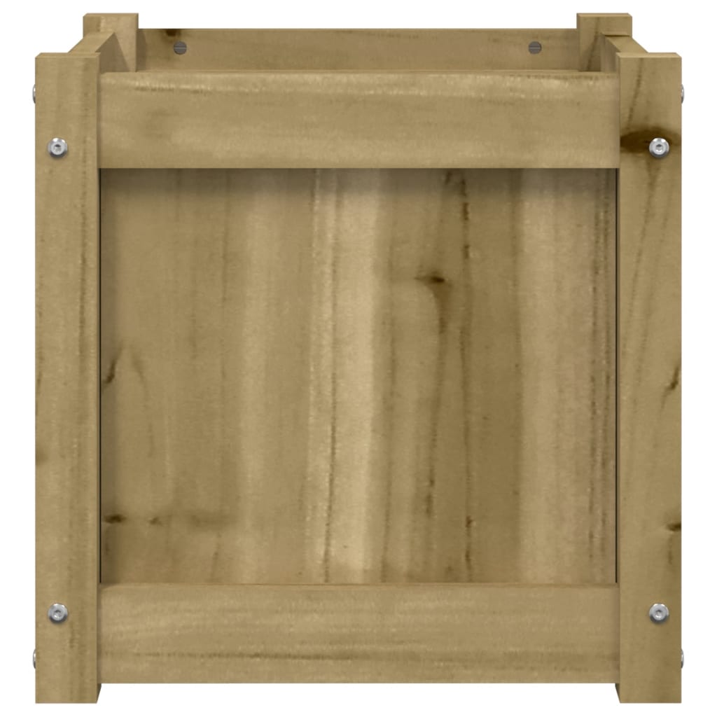 Garden Planter 15.7x15.7x15.7 Impregnated Wood Pine