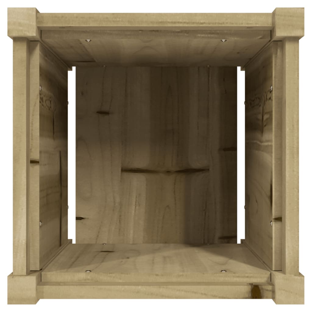 Garden Planter 15.7x15.7x15.7 Impregnated Wood Pine