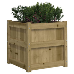 Garden Planter 19.7x19.7x19.7 Impregnated Wood Pine