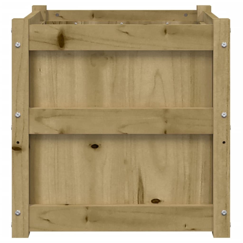 Garden Planter 19.7x19.7x19.7 Impregnated Wood Pine