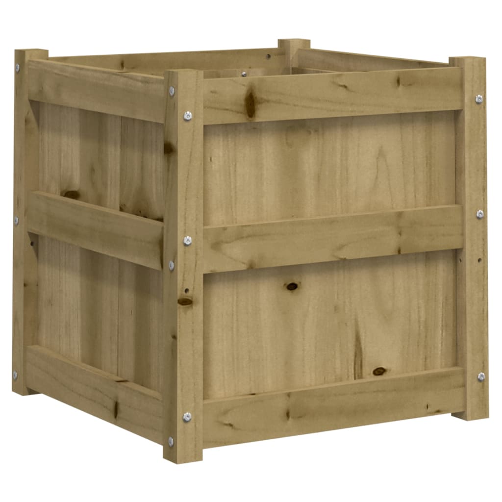 Garden Planter 19.7x19.7x19.7 Impregnated Wood Pine