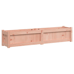 Garden Planter Set of 2 Unfinished wood Solid douglas wood Large