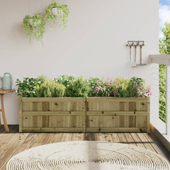 Garden Planter 70.9 x 19.7 x 19.7 Impregnated Wood Pine