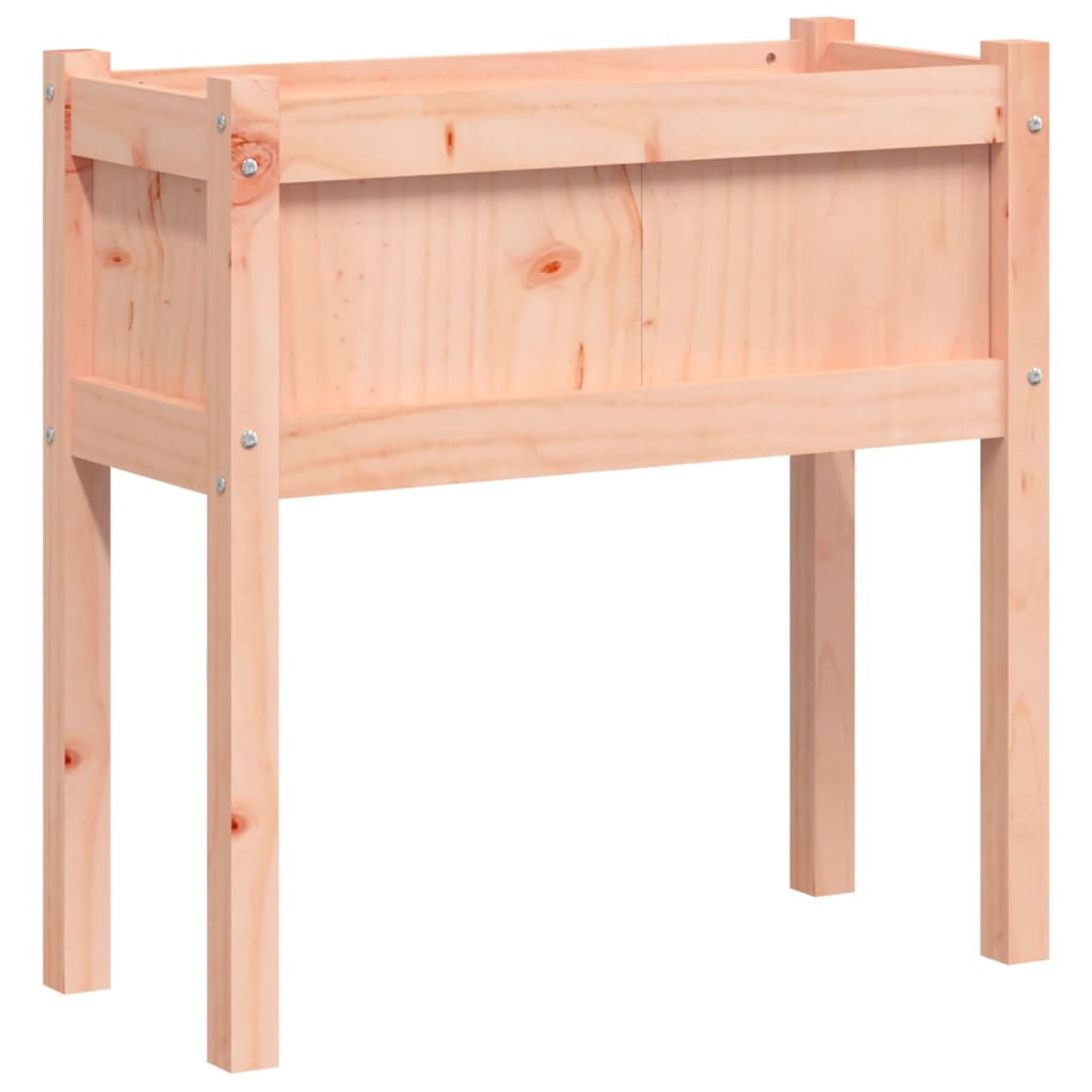 Garden Planter with Legs 27.6x12.2x27.6 Solid Wood Douglas