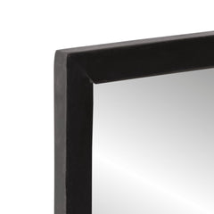 Bathroom Mirror Natural wood and glass Solid mango wood, glass, iron