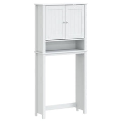 Washing Machine Cabinet White Solid pine wood Standard