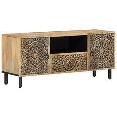 TV Stand 41.3x13x18.1 Solid Wood Mango