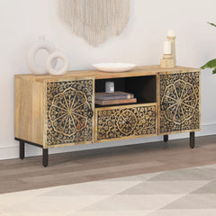 TV Stand 41.3x13x18.1 Solid Wood Mango