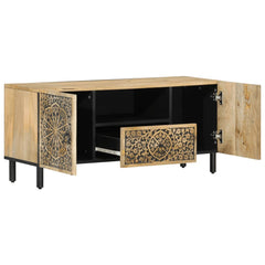 TV Stand 41.3x13x18.1 Solid Wood Mango