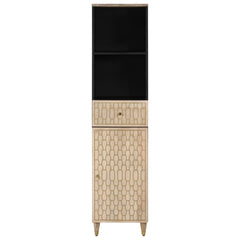 Bathroom Cabinet Natural wood Solid mango wood, engineered wood