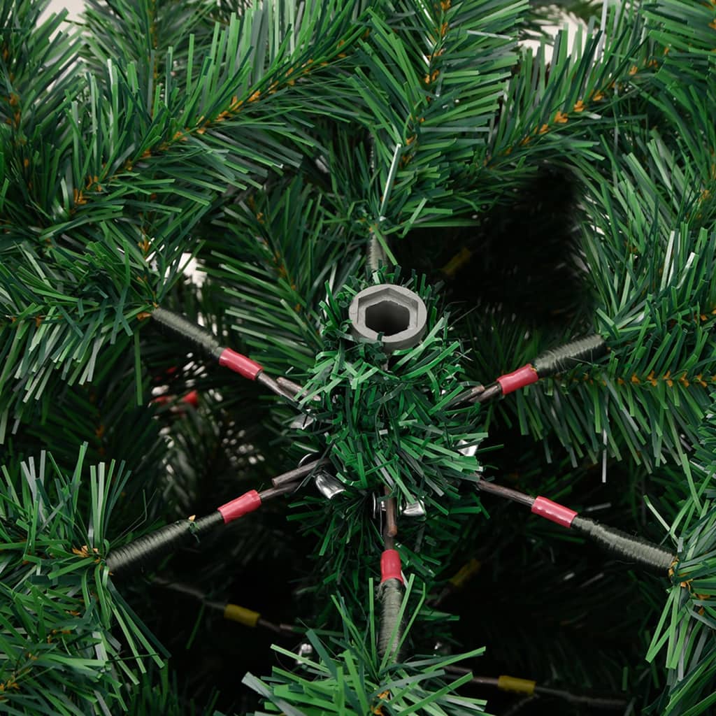 Artificial Hinged Christmas Tree with Cones and Berries 70.9