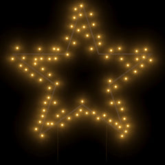 Christmas Light Decoration with Spikes Star 80 LEDs 23.6