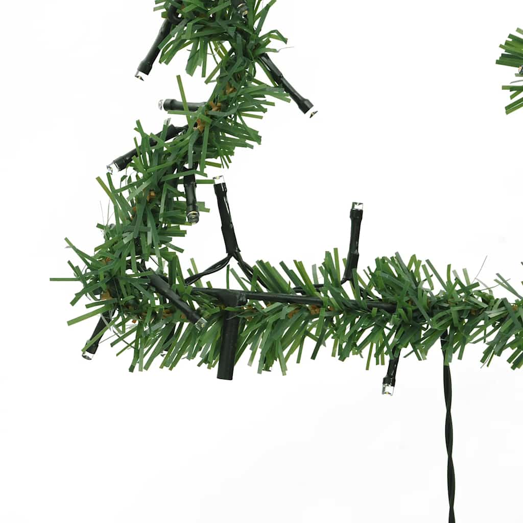 Christmas Light Decorations with Spikes 3 pcs Tree 50 LEDs 11.8