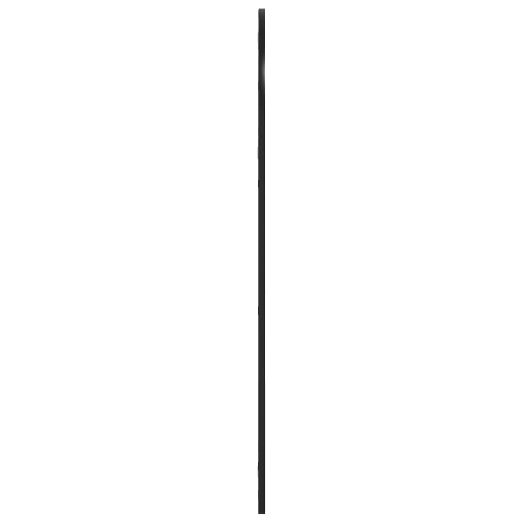 Wall Mirror Black 23.6x43.3 Arch Iron