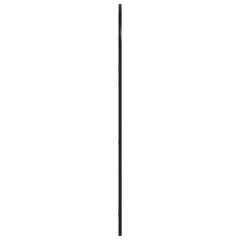 Wall Mirror Black 23.6x43.3 Arch Iron