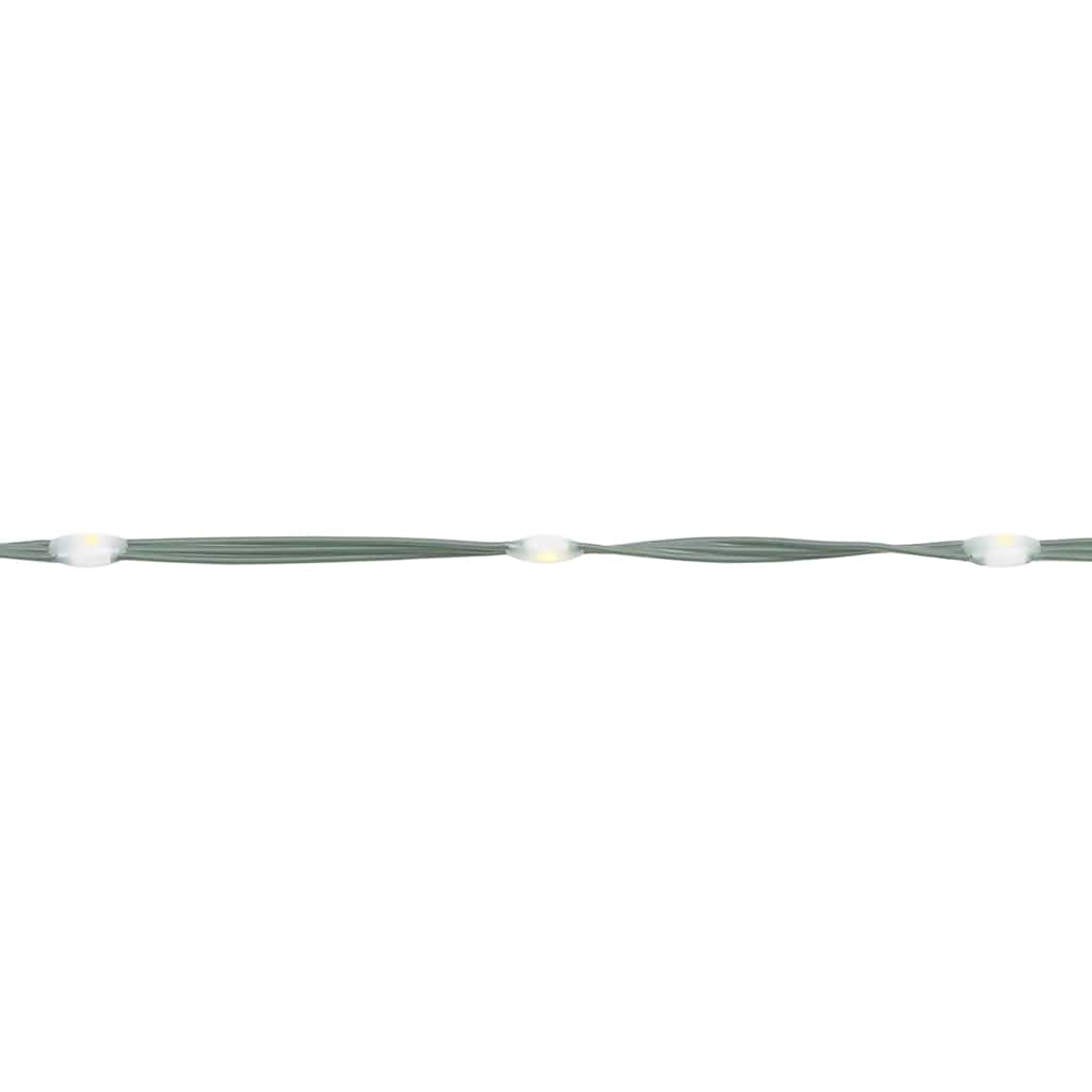 LED Christmas Tree on Flagpole Colorful 732 LEDs 196.9