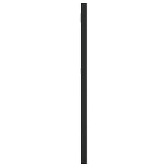 Wall Mirror Black 11.8x15.7 Rectangle Iron