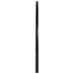 Wall Mirror Black 31.5x15.7 Arch Iron