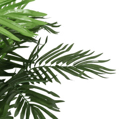 Artificial Palm Tree Green PE, Iron, Textile fiber, Plastic Medium