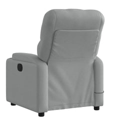 Massage Recliner Chair Light Grey