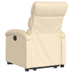 Electric Stand Up Recliner Chair Cream