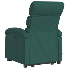 Electric Stand Up Massage Recliner Chair Dark Green