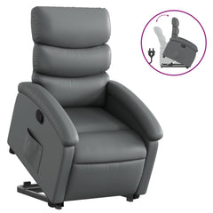 Stand Up Recliner Chair Gray