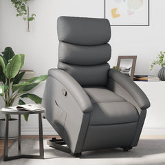 Stand Up Recliner Chair Gray