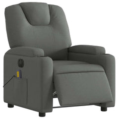 Electric Massage Recliner Chair Dark Gray