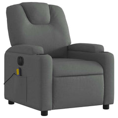 Electric Massage Recliner Chair Dark Gray